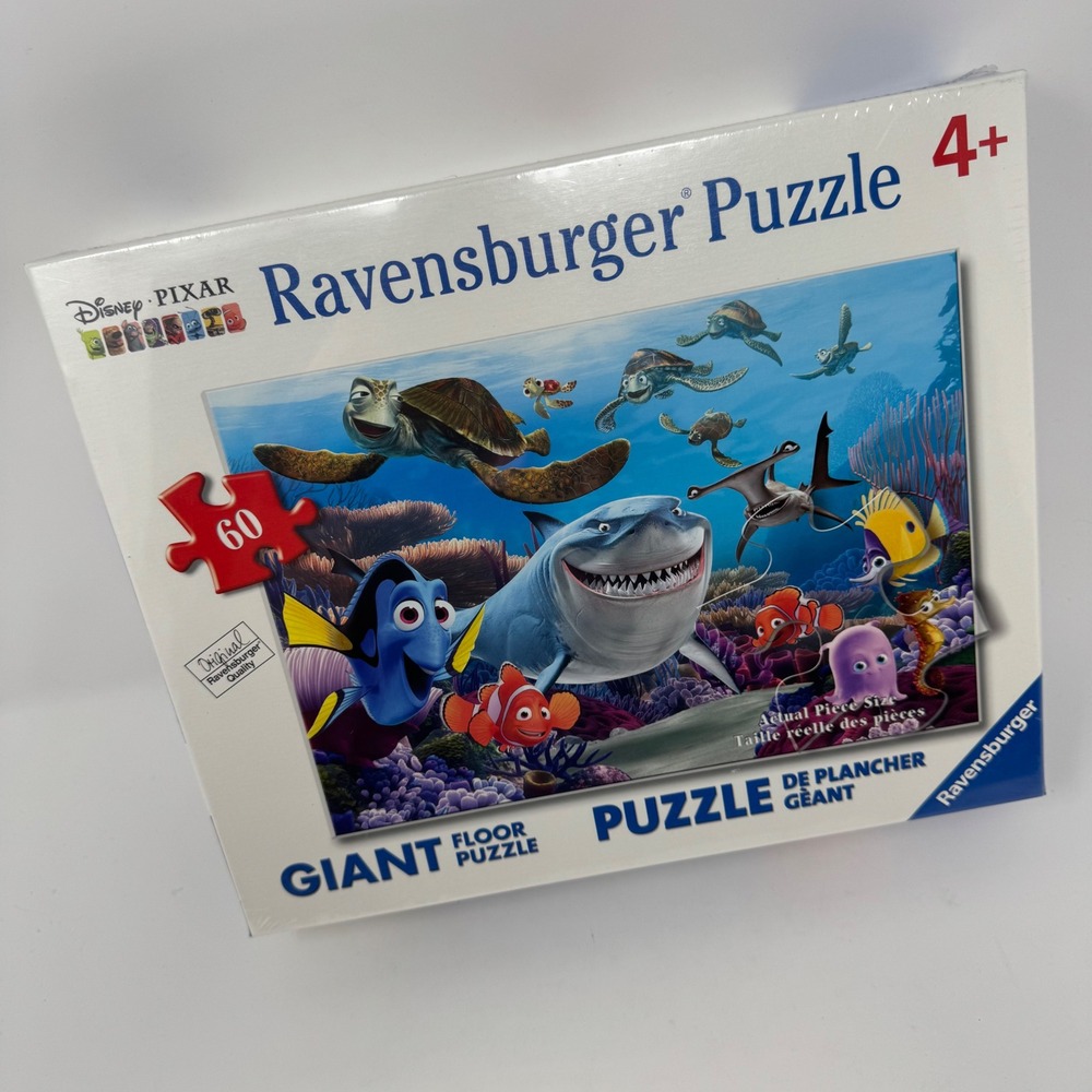 Ravensburger Floor Puzzle Kids 60pc Blue Finding Nemo Dory New 05 432 9 Toy Gift
